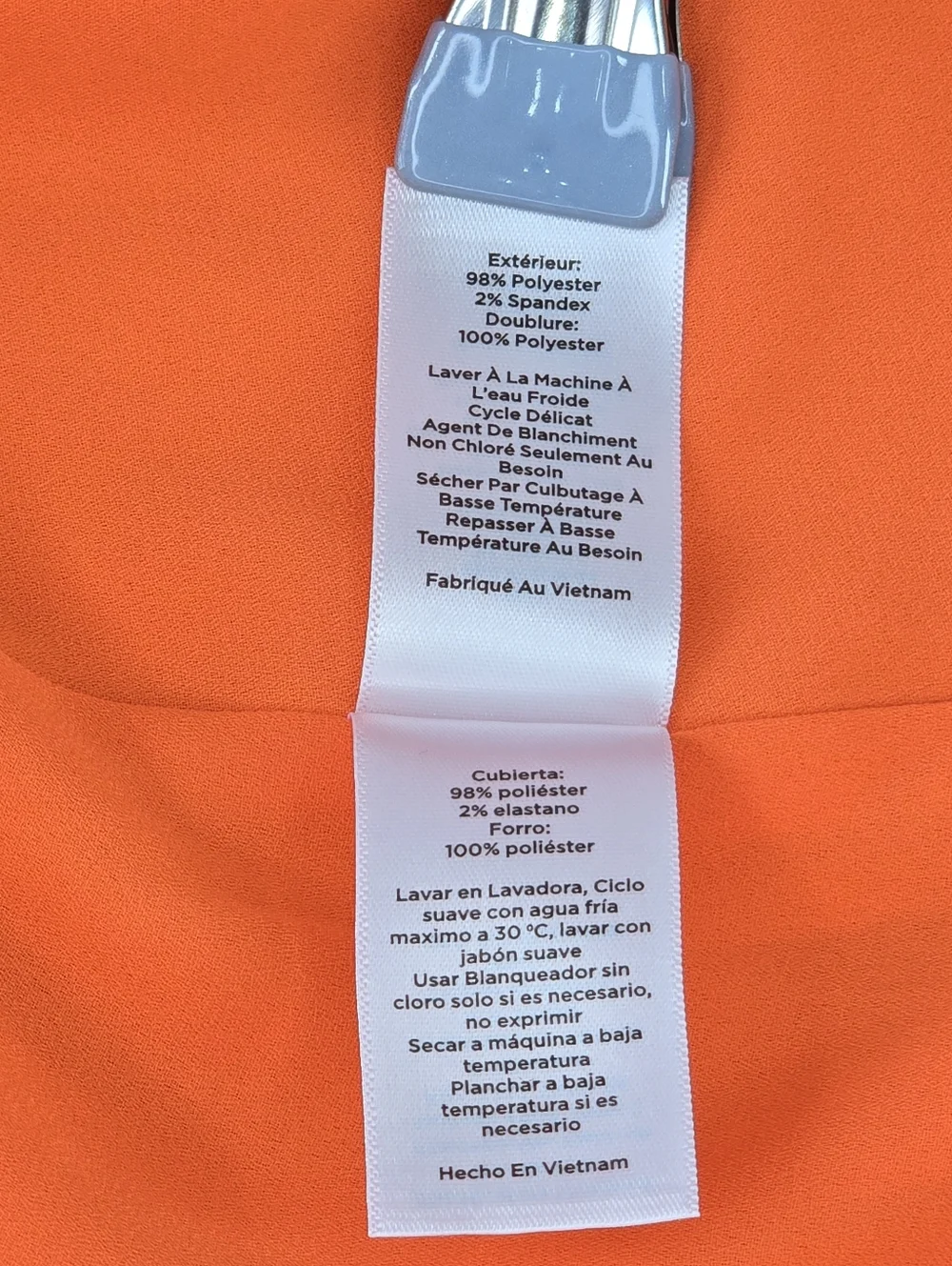 Talbots Orange & Pink Floral V Neck Flutter Sleeve Midi Dress Size 10P 10 Petite - Picture 9 of 10